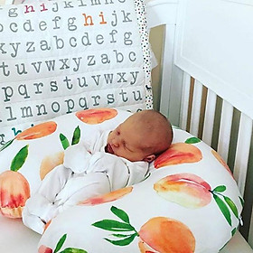 Soft  U Shape Pillow Cover Infants Newborn Nursing Slipcover
