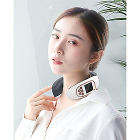 Máy massage vai cổ Dr.Meridians xung điện kèm sưởi ấm (có remote) - Home and Garden