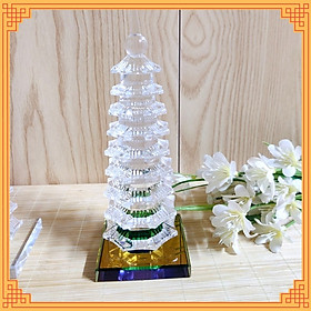 Tháp văn xương thủy tinh 7 tầng, tháp văn xương thủy tinh 9 tầng