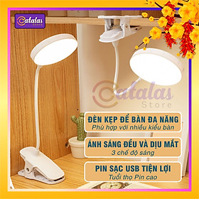 Mua Đèn bàn học  đèn đọc sách K29  đèn làm việc  đèn kẹp chống cận thị  ba chế độ sáng bảo vệ mắt  có pin sạc USB