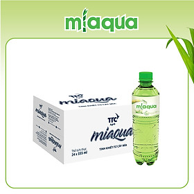 Thùng 24 chai Nước MiaQua-Nước Uống Hương Mía Tự Nhiên Miaqua/355ml/Chai