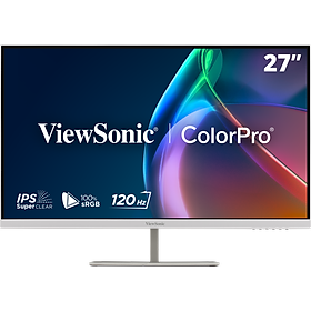 Mua Màn Hình Đồ Hoạ Viewsonic VP2766-2K-W Màu Trắng 27 inch  120Hz  2K  QHD  Chứng nhận Pantone Validated  USB-C 90W - Hàng Chính Hãng