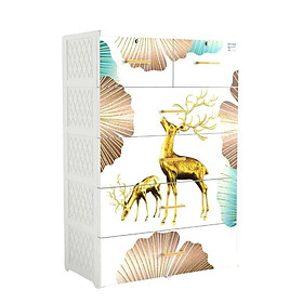 Mua Tủ nhựa 5 tầng Qui Phúc  kích thước ngang 90cm  100% nhựa PP  ABS