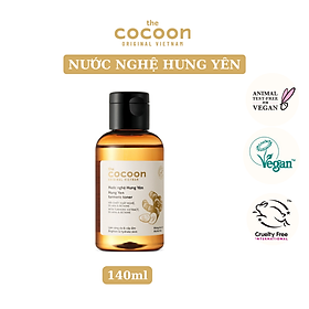 Nước nghệ Hưng Yên toner Cocoon làm sáng da & cấp ẩm 140ml