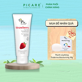 Sữa rửa mặt fixderma chiết xuất dâu tây strawberry face wash 75g