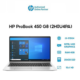 Mua Laptop HP ProBook 450 G8 (2H0U4PA)i3-1115G4 | 4GB | 256GB | Intel UHD Graphics | 15.6  HD | Win 10 Hàng Chính Hãng