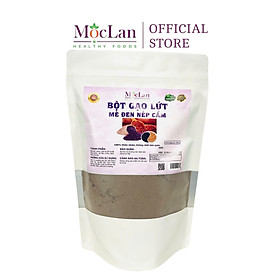 Bột gạo lứt mè đen nếp cẩm Mộc Lan, thực phẩm giảm cân bổ sung dinh dưỡng - 250g, 500g