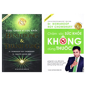 Combo 2 Cuốn Sách Dinh Dưỡng Hay: Chăm Sóc Sức Khỏe Không Dùng Thuốc + Cuộc Chiến Vì Sức Khỏe Hành Động Và Thành Công