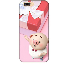 Ốp lưng dành cho điện thoại OPPO R11 Heo Con Đòi Quà