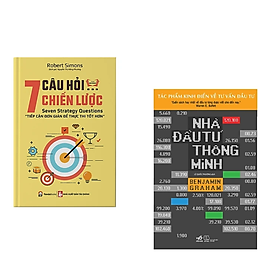 Combo 2Q: Nhà Đầu Tư Thông Minh+7 Câu Hỏi Chiến Lược - Tiếp Cận Đơn Giản Để Thực Thi Tốt Hơn/Sách Kĩ Năng Kinh Doanh Hiệu Quả/Tặng Bookmark Happy LIfe 