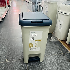Mua  TẶNG MUÔI XỚI CƠM  Thùng rác INOCHI chữ nhật 10L-15L-20L-30L  tròn 6L-12L nắp lật 5L-10L-15L- KONNI39 TRIỀU KHÚC