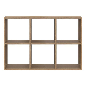 SB Furniture, Koncept, Tomo Storage Shelf C94x63, Cashew Oak Color, W94xD29xH63 cm.