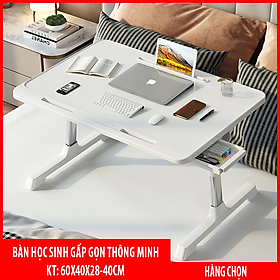 Mua Bàn laptop gấp gọn thông minh  bàn học sinh  bàn làm việc đa năng  mặt bàn có thể thay đổi chiều cao  độ nghiêng