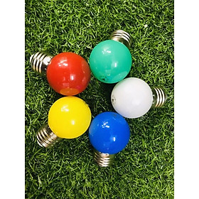 Mua Bóng đèn led nhiều màu 1W Asia - AS đỏ