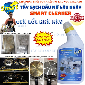 Tẩy rửa thông minh SMART-CLEANER Tẩy dầu mỡ máy hút mùi, bếp ga, bếp từ