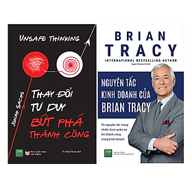 Combo Thay Đổi Tư Duy Bức Phá Thành Công + Nguyên Tắc Kinh Doanh Của Brian Tracy ( 2 Cuốn )