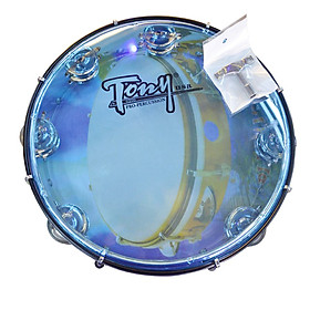 Mua Trống Lắc Tay - Lục Lạc Gõ Bo Tambourine TONY thương hiệu USA siêu vang