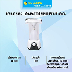 Mua Đèn sạc năng lượng mặt trời Sunhouse SHE-6899S