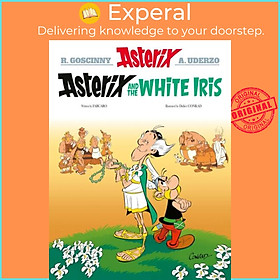 Sách - Asterix: Asterix and the White Iris - Album 40 by Didier Conrad (UK edition, hardcover)