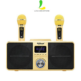 Loa Bluetooth Karaoke SD309 - Loa xách tay mini làm từ nhựa ABS kèm micro không dây xịn hát karaoke liên tục 5 giờ