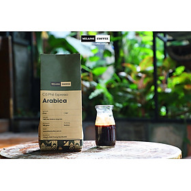 Cà phê 100% ARABICA rang mộc nguyên chất MILANO COFFEE 250gr