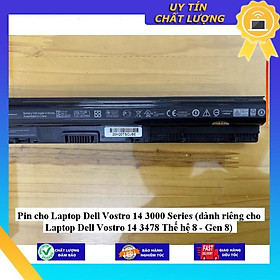 Pin cho Laptop Dell Vostro 14 3000 Series (dành riêng cho Laptop Dell Vostro 14 3478 Thế hệ 8 - Gen 8) - Hàng Nhập Khẩu New Seal