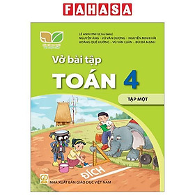 Sách Giáo Khoa Vở Bài Tập Toán 4 - Tập 1 (Kết Nối) (Chuẩn)