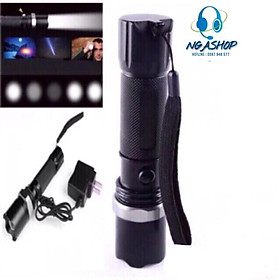 Mua Đèn pin siêu sáng cầm tay đèn LED 1 mini màu đen khích thước dài 15.2cm