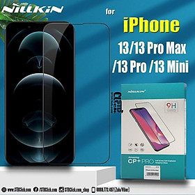 KÍNH CƯỜNG LỰC DÀNH CHO IPHONE 13 - 13 PRO - 13 PRO MAX - 13 MINI NILLKIN CP+PRO 2.5D