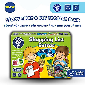 Trò chơi trí tuệ Shopping List Bộ Rau Quả - Orchard Toys phát triển trí tưởng tượng, ghi nhớ của trẻ