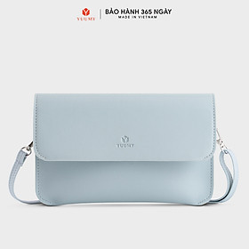 Ví Yuumy ( Thời trang nữ dáng ngang kèm dây đeo chéo - Ví da Seasand YV112 )