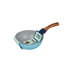 Mua Chảo đúc đáy từ men đá xanh sapphire Green Cook GCP09-20IH dùng cho mọi loại bếp - Gian hàng chính hãng Greencook