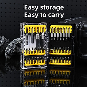 Mua Bộ 39 đầu vít Deli chất liệu thép chống gỉ - Đầu vặn ốc vít các loại có từ tính