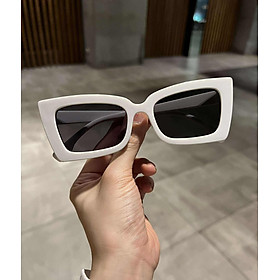 Kính râm mắt mèo gọng nhựa chống nắng cho nữ