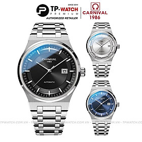 Đồng Hồ Nam Dây Thép Carnival 8092G-VT-KL Automatic - Kính Sapphire