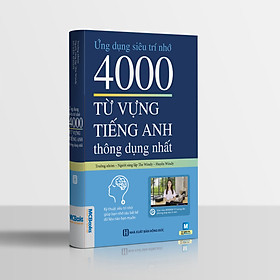 [Download Sách] Ứng dụng siêu trí nhớ 4000 từ vựng tiếng Anh thông dụng nhất - TKBooks 