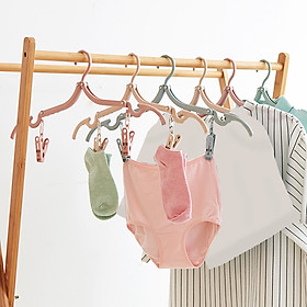 Móc Treo Quần Áo Du Lịch Di Động Wutong Anan Đa Chức Năng (4 Cái)