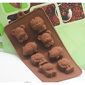 Mua Khuôn silicon hình thú rừng xinh xắn
