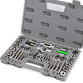 Mua Bộ taro tạo ren 40 chi tiết thép hợp kim siêu cứng (chất lượng cao 100% ảnh thật) - công cụ đắc lực cho thợ máy