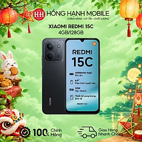 Điện Thoại Xiaomi Redmi 15C 4GB/128GB - Hàng Chính Hãng