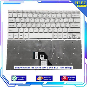 Hình ảnh Bàn Phím dành cho laptop SONY SVF-14A (Màu Trắng) - Hàng Nhập Khẩu