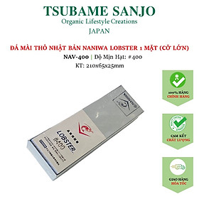 Mua Đá Mài Nhật Bản Naniwa  Mặt Thô - Mài Phá   Cỡ Lớn NAV: #400 | Kích Thước 210x65x25mm | Tạo Hình Lưỡi Dao Dễ Dàng