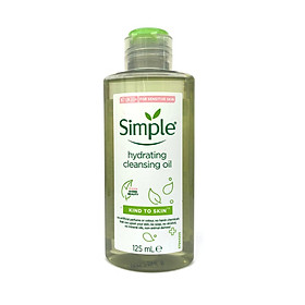 Dầu Tẩy Trang Simple Kind To Skin Hydrating Cleansing Oil 125ml (New package)