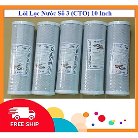 Lõi Lọc Nước- Than Hoạt Tính-  Số 3 (CTO) 10inch & 20inch