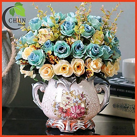 Mua Bình cắm hoa cao cấp  bình hoa Decor sang trọng phong cách Châu Âu cao 14cm