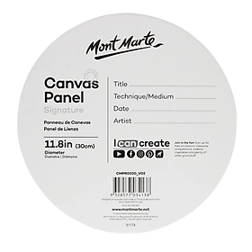Mua Canvas hình tròn  round Canvas Panels 30cm (Toan vẽ tranh tròn)