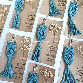Móc khoá macrame, Quà tặng lưu niệm, quà đáp lễ trong các bữa tiệc cưới, tiệc độc thân, tiệc show giới tính