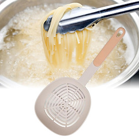 Kitchen Skimmer with Handle Non Slip Pasta Drainer for Food Fruits Dumplings