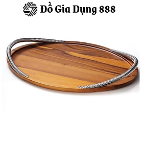 Mua Khay Gỗ Nambe  Khay Phục Vụ  Bêp Nước  Đồ Ăn Sáng  Kích thước: 48cm x 26 5cm x4 5cm  Nhập Đức