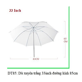 Mua Dù Xuyên Sáng  Dù Phản Quang 8 Cạnh  Ô Phản Sáng  Phụ kiện Chụp Ảnh Hàng Chính Hãng